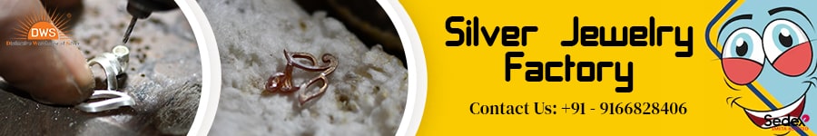 Silver Jewelry Factory in India